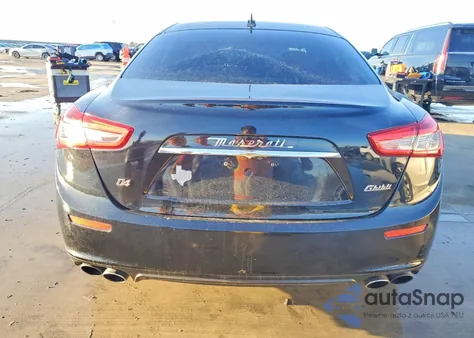 2014 Maserati Ghibli S z USA, uszkodzony, nr VIN ZAM57RTA7E1088679